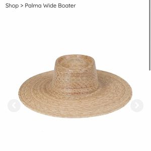 *NWT* LACK OF COLOR Palma Wide Boater